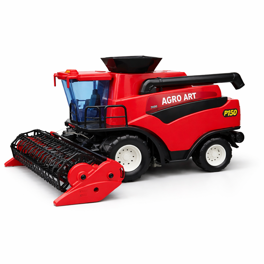 Colheitadeira Vermelha Dosadora de Bebidas