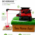 Colheitadeira Dosadora com Som Realista e Porta Itens