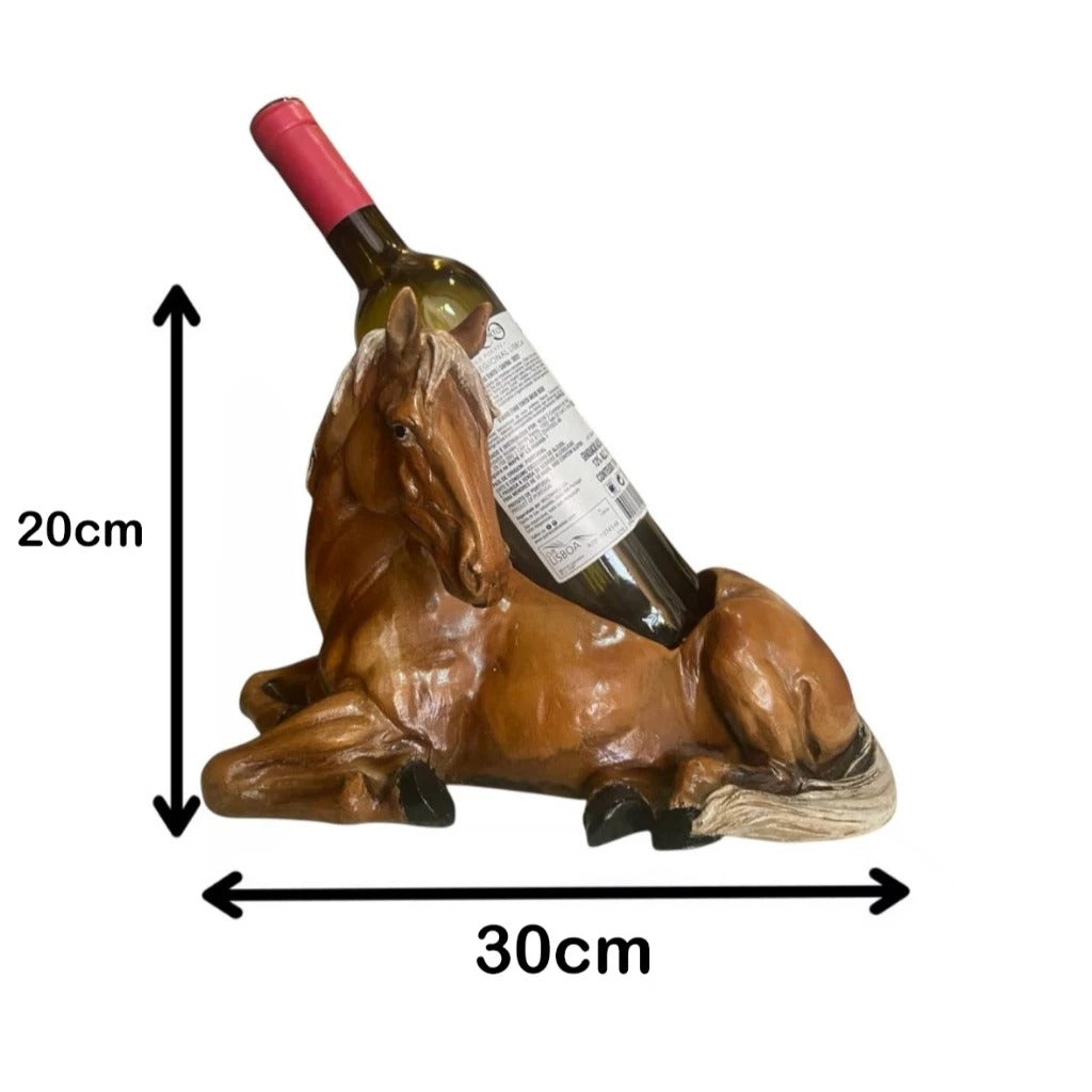 Porta Vinho Cavalo