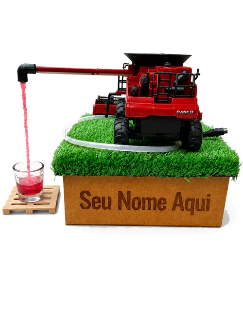 Colheitadeira Dosadora com Porta Itens - Agro Art Brasil