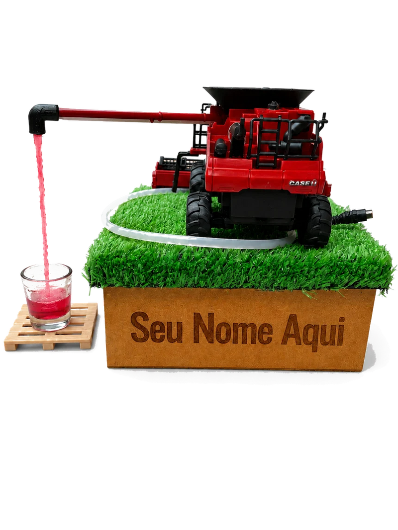 Colheitadeira Dosadora com Porta Itens - Agro Art Brasil